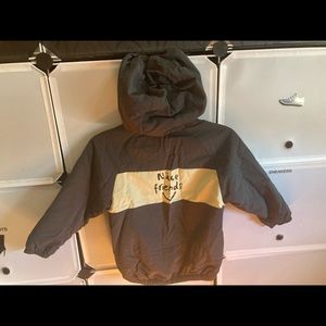 Multi colored jacket.